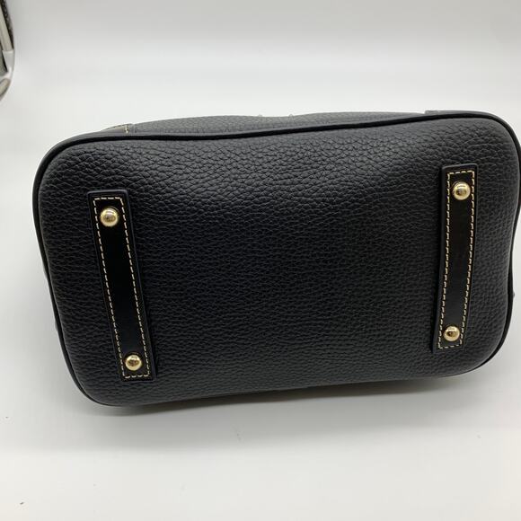 Dooney & Bourke Black Satchel Shoulder Bag with Crossbody Strap - Picture 11 of 16